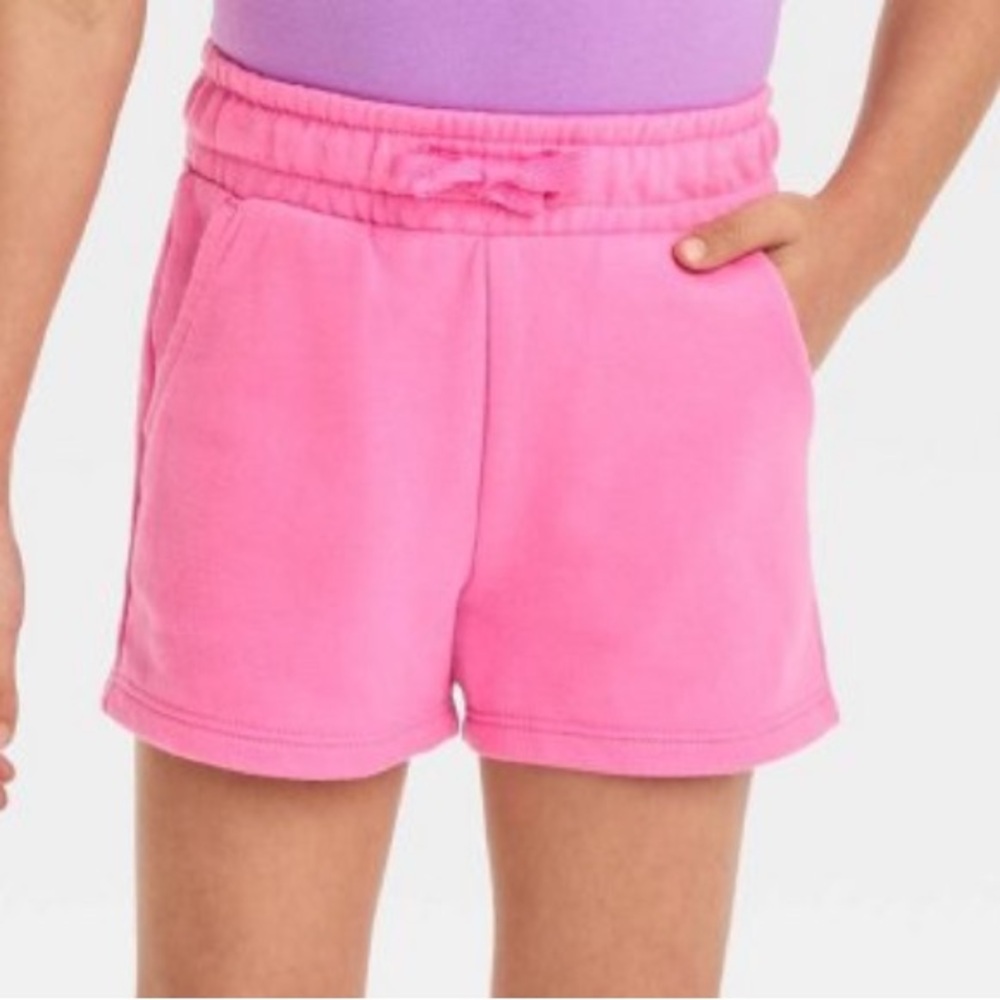Pink Kids Shorts